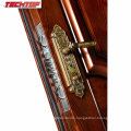 TPS-116 High Quality Modern Steel Wood Door with Split Handle